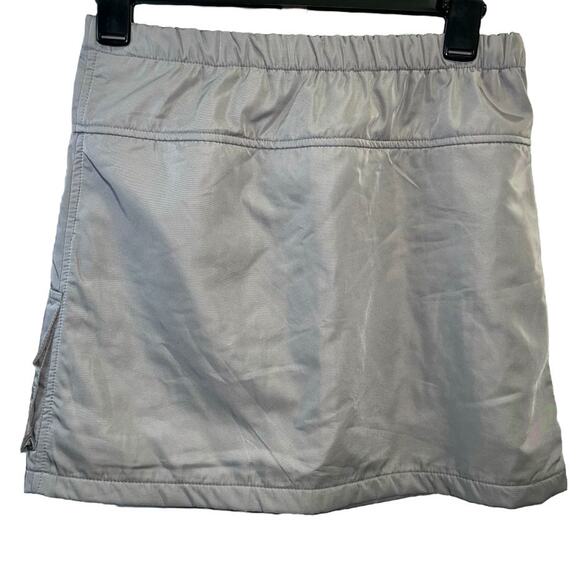 LF The Brand Light Gray Elastic Waist Skirt Small - Picture 2 of 4